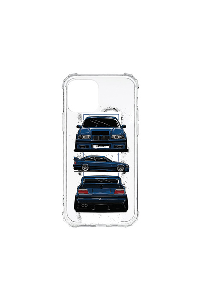 bestcase Carcasă spate antișoc pentru Apple iPhone 12 Pro, BMW E36, AS 1446
