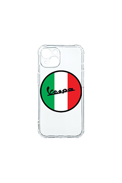 bestcase Carcasă spate antișoc pentru Apple iPhone 14, logo Vespa, AS 1708