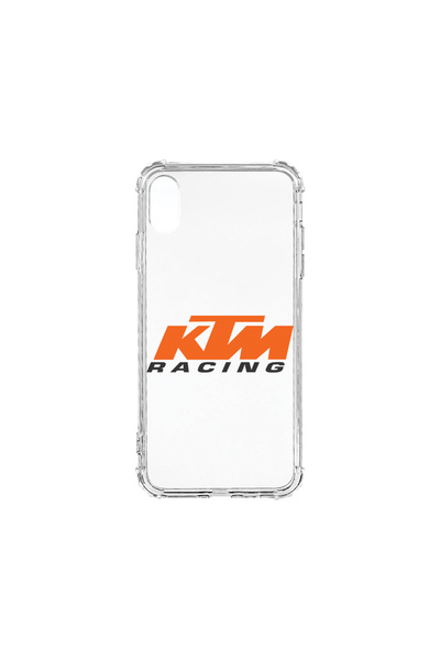 bestcase Carcasă spate antișoc pentru Apple iPhone XS / iPhone X, logo KTM Ra...