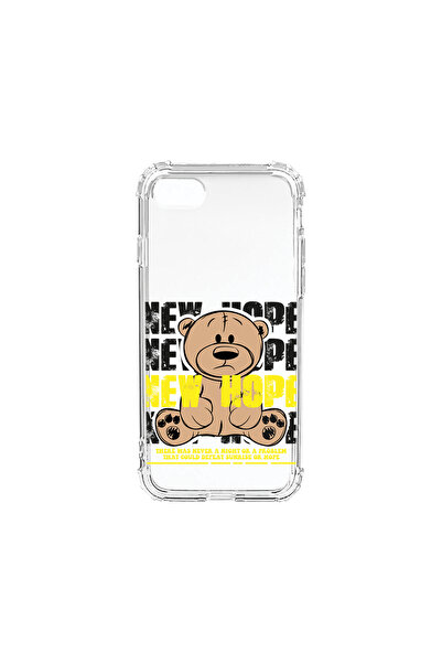 bestcase Carcasă spate antișoc pentru Apple iPhone SE 3 / SE 2 / 8 / 7, Teddy...