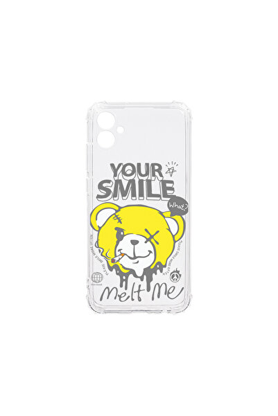 bestcase Carcasă spate antișoc pentru Samsung Galaxy A05, Teddy Bear Your Smi...