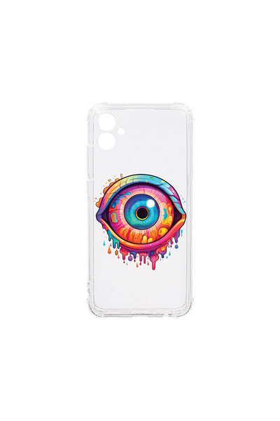 bestcase Carcasă spate antișoc pentru Samsung Galaxy A05, Dream Colors Eye, A...