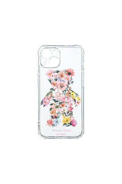 bestcase Carcasă spate antișoc pentru Apple iPhone 15 Plus, Teddy Bear Bloom ...