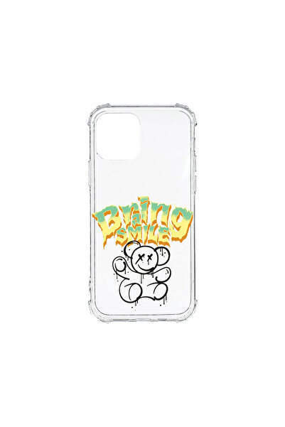 bestcase Carcasă spate antișoc pentru Apple iPhone 11, Teddy Bear Braing Smil...