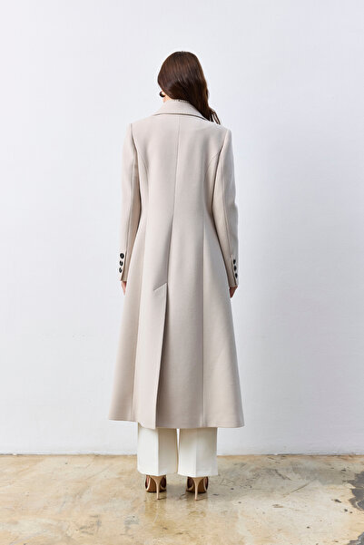KENT Classic Long Cashmere Stone Color Coat