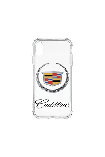 bestcase Carcasă spate antișoc pentru Apple iPhone XS / iPhone X, logo Cadillac, AS 1777
