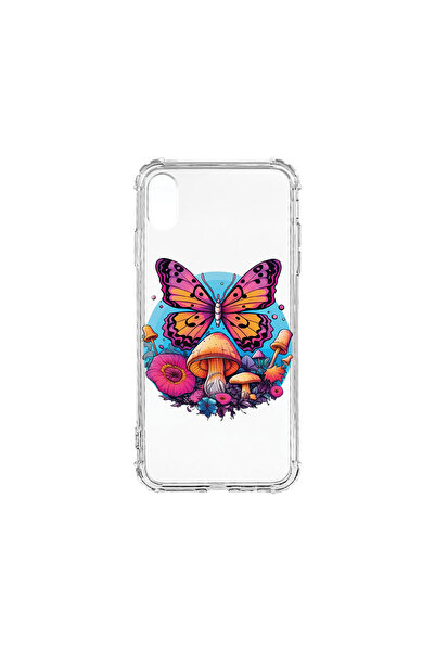 bestcase Carcasă spate antișoc pentru Apple iPhone XR, Dream Colors - Fluture...