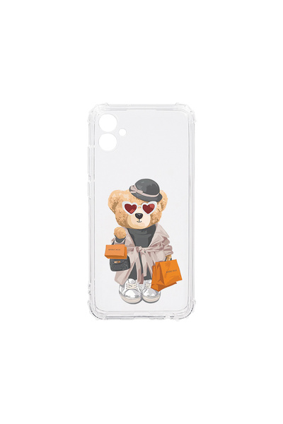 bestcase Carcasă spate antișoc pentru Samsung Galaxy A04, Teddy Bear Shopping, AS 1458