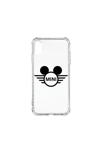 bestcase Carcasă spate antișoc pentru Apple iPhone XR, logo mini amuzant, AS ...