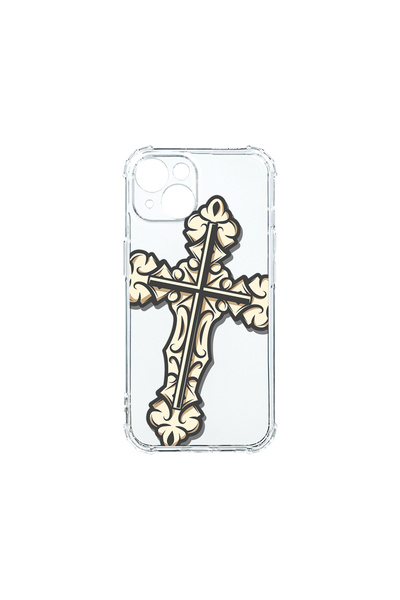 bestcase Anti Shock Back Case For Apple iPhone 14 Plus, Cross, AS 1783