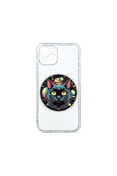 bestcase Carcasă spate antișoc pentru Apple iPhone 14 Plus, Mystic Black Cat,...