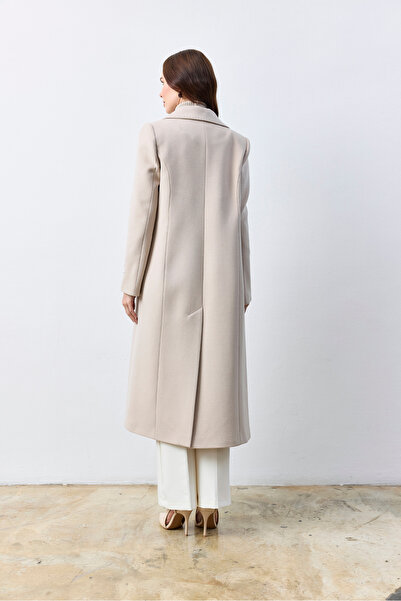 KENT Long Cashmere Stone Color Coat