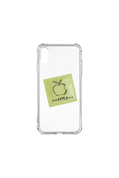 bestcase Carcasă spate antișoc pentru Apple iPhone XR, verde aromă Apple, AS ...