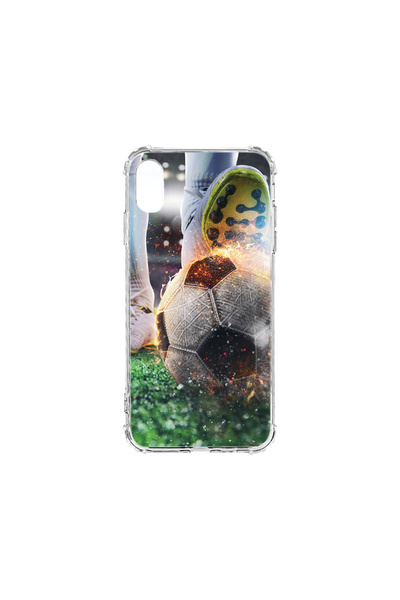 bestcase Carcasă spate antișoc pentru Apple iPhone XR, Play Football, AS 1209