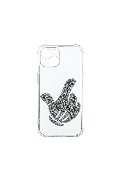 bestcase Carcasă spate antișoc pentru Apple iPhone 15 Plus, model caligrafic ...