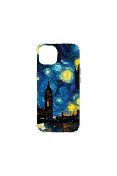 bestcase Carcasă spate antișoc pentru Apple iPhone 13 Mini, Starry Night, AS ...