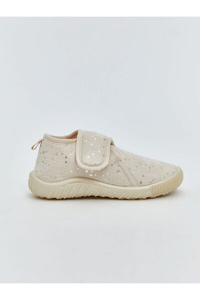 LC Waikiki LCW Yıldız Desenli Kız Bebek Panduf (W5)