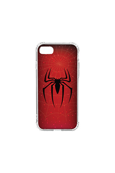 bestcase Carcasă spate antișoc pentru Apple iPhone SE 3 / SE 2 / 8 / 7, Spide...