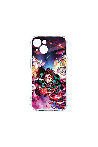 bestcase Carcasă spate antișoc pentru Apple iPhone 15 Plus, Demon Slayer, AS ...