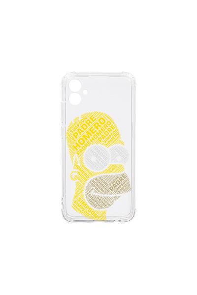 bestcase Удароустойчив калъф за Samsung Galaxy A04, калиграфия Хоумър Симпсън...