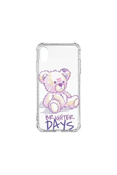 bestcase Carcasă spate antișoc pentru Apple iPhone XR, Teddy Bear Brighter Da...