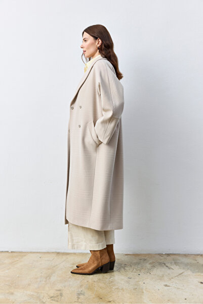 KENT Oversize Stone Color Coat