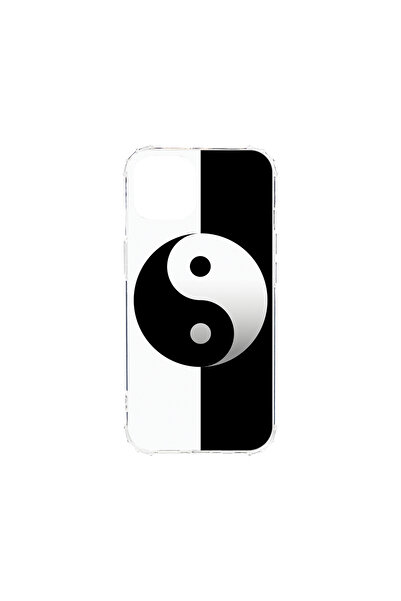 bestcase Carcasă spate antișoc pentru Apple iPhone 13 Mini, Yin Yang, AS 1181