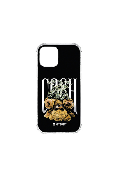 bestcase Carcasă antișoc spate pentru Apple iPhone 12 Pro Max, Teddy Bear Money, AS 1460
