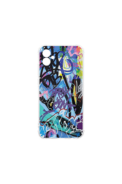 bestcase Carcasă spate antișoc pentru Samsung Galaxy A04e, Graffiti, AS 1184