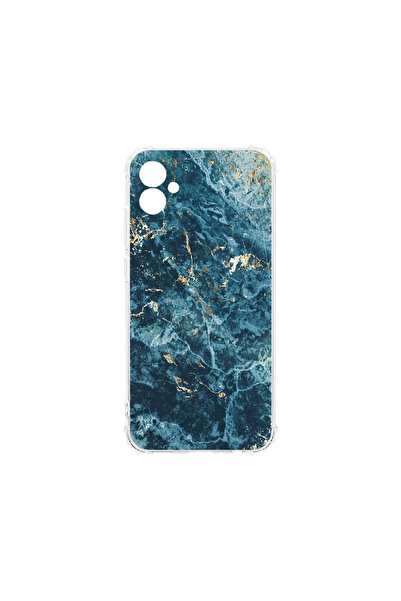 bestcase Carcasă spate antișoc pentru Samsung Galaxy A04e, marmură - verde și...