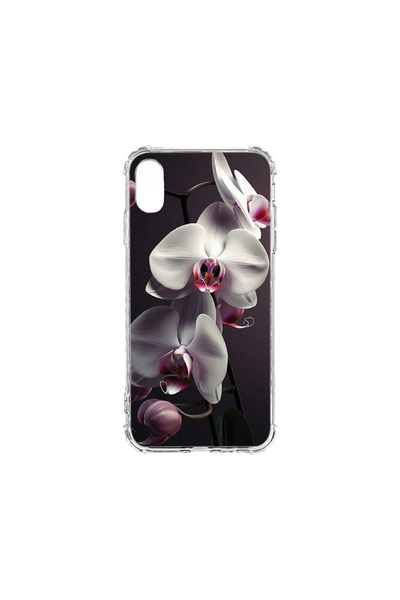 bestcase Carcasă spate antișoc pentru Apple iPhone XS / iPhone X, Orhidee alb...