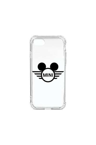 bestcase Carcasă spate antișoc pentru Apple iPhone SE 3 / SE 2 / 8 / 7, logo ...