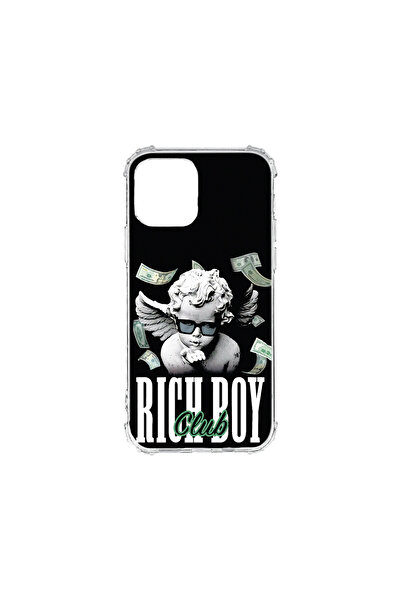 bestcase Αντικραδασμική θήκη πίσω μέρους για Apple iPhone 11, Rich Boy Club, AS 1457