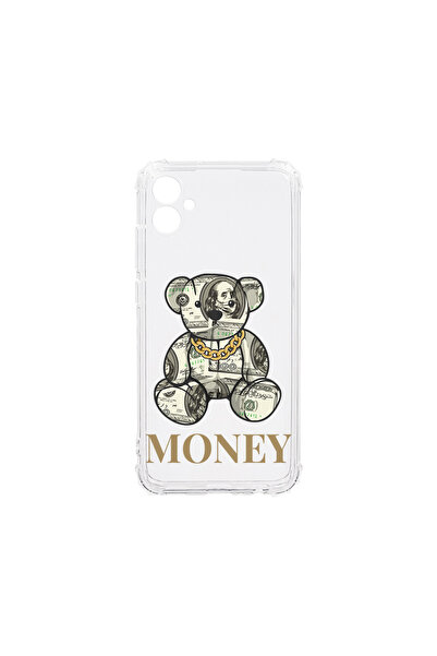 bestcase Carcasă spate antișoc pentru Samsung Galaxy A04e, Teddy Bear Money, ...