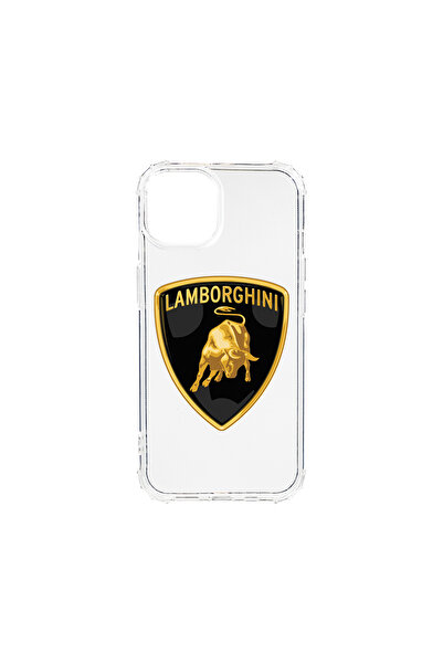 bestcase Carcasă spate antișoc pentru Apple iPhone 13 Mini, logo Lamborghini,...