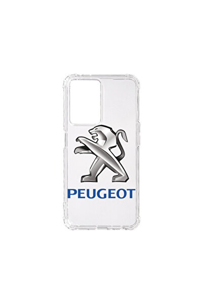 bestcase Carcasă spate antișoc pentru Motorola Moto G53, logo Peugeot, AS 1726