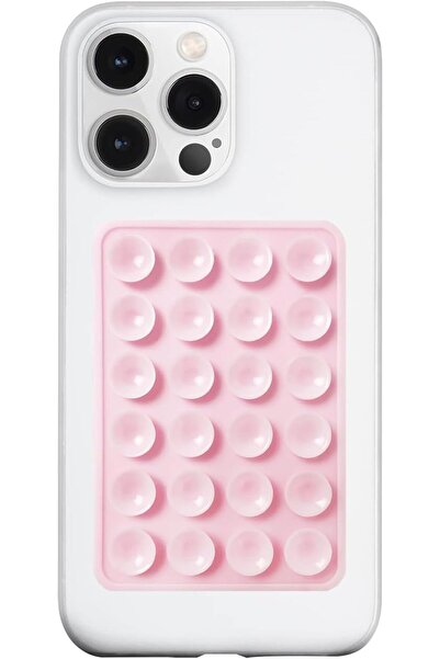 MMP SHOP Silikon Vakumlu Telefon Tutucu Cep Telefonu İçin Yapışkanlı Kaymaz V...