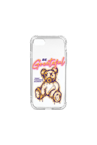 bestcase Carcasă spate antișoc pentru Apple iPhone SE 3 / SE 2 / 8 / 7, Ursul...