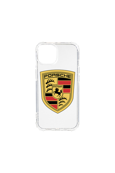 bestcase Carcasă spate antișoc pentru Apple iPhone 13 Mini, logo Porsche, AS ...