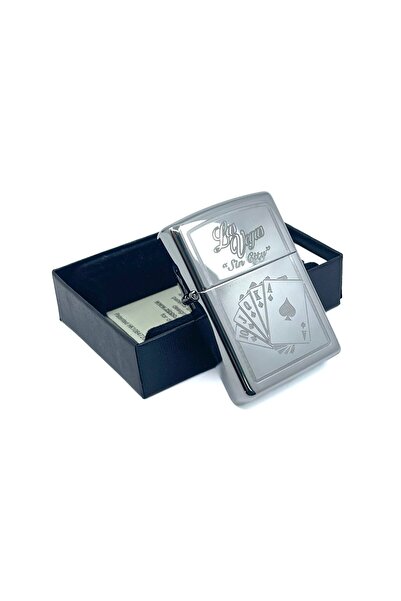 Zippo Vegas Sin City Royal Flush Dizayn Çakmak