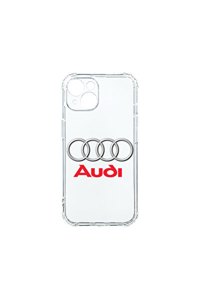 bestcase Carcasă spate antișoc pentru Apple iPhone 15 Plus, logo Audi, AS 1753