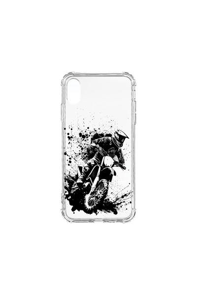 bestcase Anti Shock Back Case For Apple iPhone XR, MotoCross, AS 1452