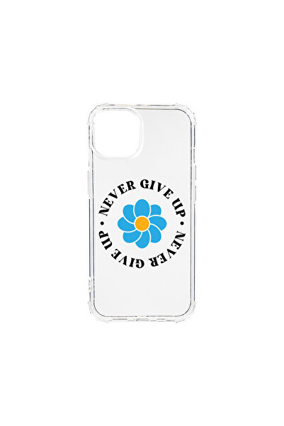 bestcase Carcasă spate antișoc pentru Apple iPhone 13, Never Give Up, AS 1502