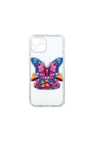 bestcase Carcasă spate antișoc pentru Apple iPhone 14 Plus, Dream Colors - Fl...