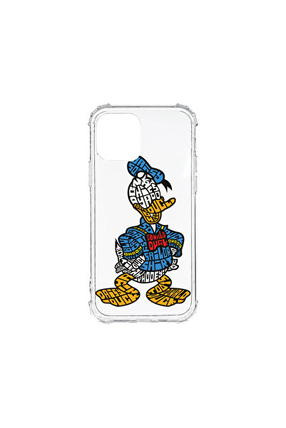 bestcase Carcasă spate antișoc pentru Apple iPhone 12, Calligraphy Donald, AS...
