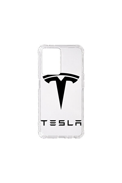 bestcase Carcasă spate antișoc pentru Motorola Moto G53, logo Tesla, AS 1710