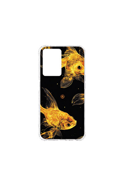 bestcase Carcasă spate antișoc pentru Motorola Moto G23 / G13, Gold Fishes, A...