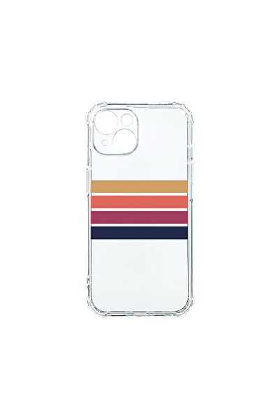 bestcase Αντικραδασμική θήκη πλάτης για Apple iPhone 15 Plus, Retro Lines, AS...