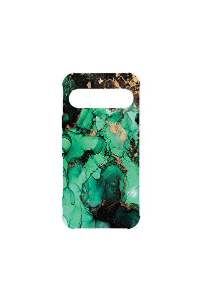 bestcase Carcasă spate antișoc pentru Google Pixel 9, marmură închisă, AS 890