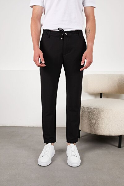JACK CAPRİO Erkek Jogger Pantolon Likralı Yüksek Kaliteli Kumaş Renk Atmaz Tiftikleme Yapmaz Yeni Sezon Erkek
